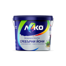 ЛАТЕКС ЛЕКО СЪС СРЕБЪРНИ ЙОНИ БЯЛ 3Л