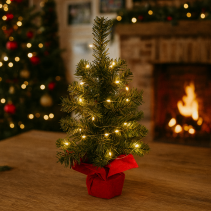 ЕЛХА ЗЕЛЕНА 40СМ 35 LED