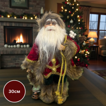 ДЯДО КОЛЕДА ФИГУРА 30СМ BL-241379-12