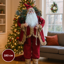 ДЯДО КОЛЕДА ФИГУРА 180СМ BL-241274-70