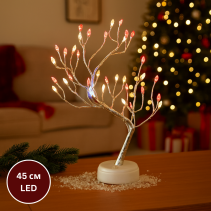ДЪРВО СВЕТЕЩО 108LED 45СМ МНОГОЦВ.