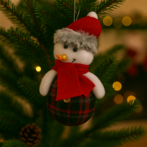 ДЕКОРАЦИЯ ЗА ЕЛХА 15 СМ СНЕЖКО