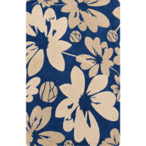 КИЛИМ LIBERTY 160/230CM H1114 СИНИ ЦВЕТЯ