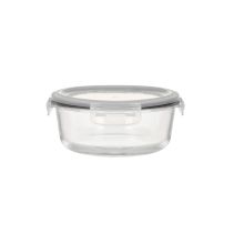 КУТИЯ СЪХР.СТЪКЛО КРЪГ PP КАПАК 400МЛ