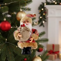 ДЕКОРАЦИЯ КОЛЕДНА 19СМ МИНИ SANTA