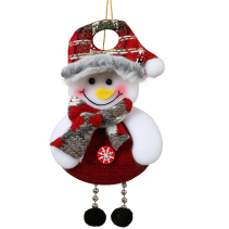 ДЕКОРАЦИЯ КОЛЕДНА 19СМ СНЕЖКО