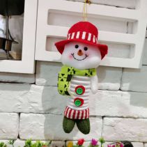 ДЕКОРАЦИЯ КОЛЕДНА 20СМ СНЕЖКО