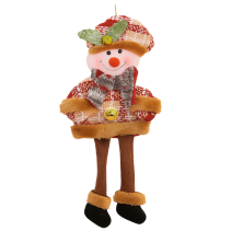 ДЕКОРАЦИЯ КОЛЕДНА 25СМ СНЕЖКО