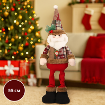 ФИГУРА КОЛЕДНА SANTA 45-55СМ