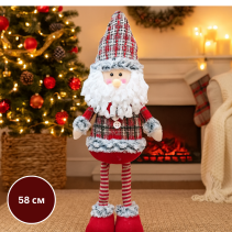 ФИГУРА КОЛЕДНА SANTA 58СМ