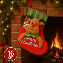 ЧОРАП КОЛЕДЕН 16СМ РУДОЛФ