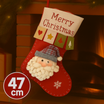 ЧОРАП КОЛЕДЕН 47СМ SANTA