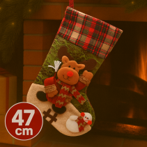 ЧОРАП КОЛЕДЕН 47СМ КАРЕ ЕЛЕН