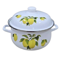 ТЕНДЖЕРА ЕМАЙЛИРАНА APETITO 20СМ ЛИМОНИ