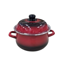 ТЕНДЖЕРА ЕМАЙЛИРАНА APETITO 18СМ ЧЕРВЕНА