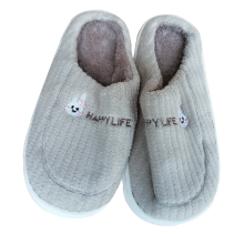 ПАНТОФИ ПУФИ LADY №36-37 БЕЖ