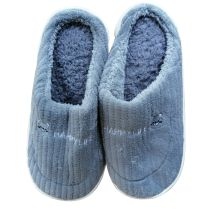 ПАНТОФИ ПУФИ MEN №42-43 СИВ