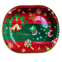 ПЛАТО КОЛЕДНО SANTA CLAUS 17/24 РР