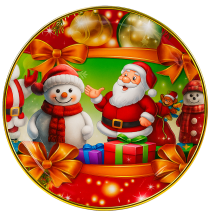 ПЛАТО КОЛЕДНО CHRISTMAS BALLS 25/25 РР