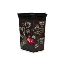 КОШ 40L Q-TRASH BIN COFFE HOUSE