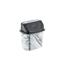 КОШ С ЛЮЛЕЕЩ КАПАК MARBLE WHITE D055X128