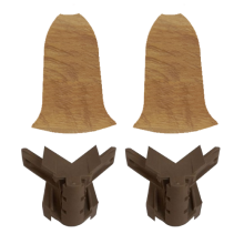 ЪГЪЛ ВЪН+СГЛ.55MM/2БР М860 GIZA HAZELNUT