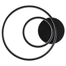 ПЛАФОН LED RIKO 2IN 30W 30-60К 350MM BK