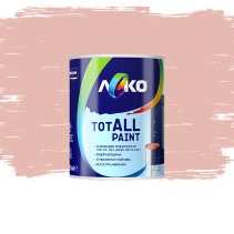 БОЯ ЛЕКО TОТALL PAINT РОЗОВ КВАРЦ 0.6Л