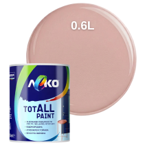 БОЯ ЛЕКО TОТALL PAINT РОЗОВ КВАРЦ 0.6Л