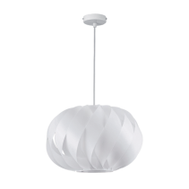 ПЕНДЕЛ TWEED 1xE27 БЯЛ