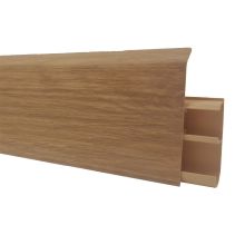 ПЕРВАЗ PVC КАБ.КАН 2.2М 80ММ 342 MAPLE