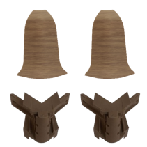 ЪГЪЛ ВЪНШЕН+СГЛОБКА80ММ 2БР/ПАК 342MAPLE