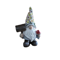 ФИГУРА 25,5/15/11СМ ГНОМ ЦВЕТЯ WELCOME