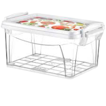 КУТИЯ ЗА СЪХРАНЕНИЕ ПРАВОЪГЪЛНА HIDE 1,7Л SA545