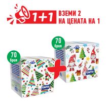 САЛФЕТКИ GАМА PRINT 33/33СМ 70БР 1ПЛ