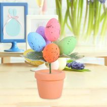 ДЕКОРАЦИЯ САКСИЯ С ЯЙЦА