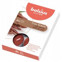 СВЕЩ АРОМАТНА ЧАЕНА 6БР САНДАЛОВО ДЪРВО