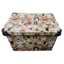 КУТИЯ СЪХР.STYLEBOX 22Л CHRISTMAS 3