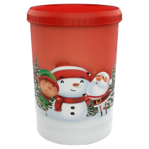 КУТИЯ СЪХР.Q-JAR 1,5Л CHRISTMAS RED
