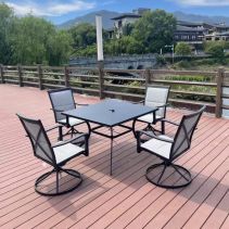 КОМПЛЕКТ SEVILLA 5 ЧАСТИ ВЪРТЯЩИ СТОЛОВЕ