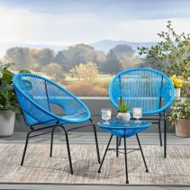 КОМПЛЕКТ YSTAD 3 ЧАСТИ СИН