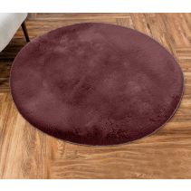 КИЛИМ TEDDY DIA 80CM БОРДО