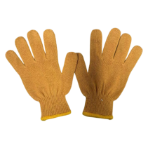 РЪКАВИЦИ ЗИМНИ ПАМУЧНИ 25СМ ЖЪЛТИ