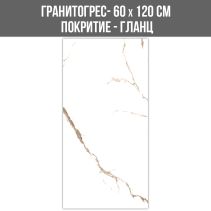 ГРАНИТОГРЕС STATUARIO FORCE 60/120 GL