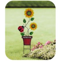 ДЕКОРАЦИЯ САКСИЯ СЛЪНЧОГЛЕДИ МЕТАЛ 68СМ