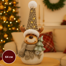 ФИГУРА КОЛЕДНА ГРАДИНСКА 64СМ ЕЛЕНЧЕ