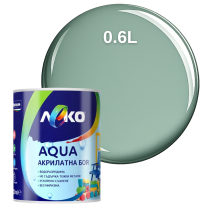 БОЯ ЛЕКО AQUA САТЕН КЕДЪР 0.6Л