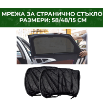 СЕННИК/МРЕЖА СТРАНИЧНО СТЪКЛО 58Х48СМ 2Б