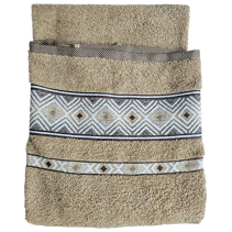 ХАВЛИЕНА КЪРПА WAVE ПАМ 50/80 400 БЕЖ