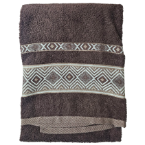 ХАВЛИЕНА КЪРПА WAVE ПАМ 50/80 400 КАФЯВА